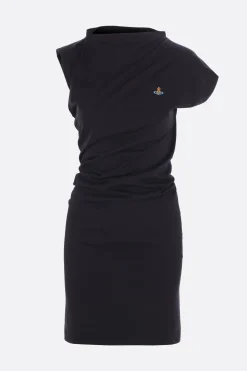 Abiti>VIVIENNE WESTWOOD abito asimmetrico Hebo in cotone organico Nero