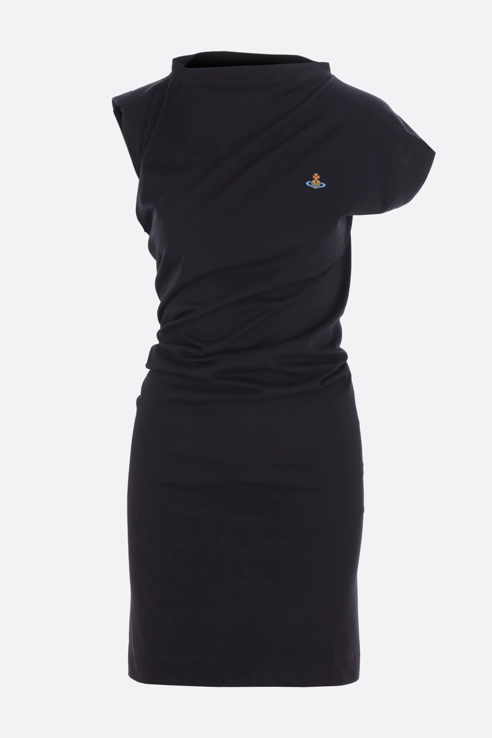 Abiti>VIVIENNE WESTWOOD abito asimmetrico Hebo in cotone organico Nero