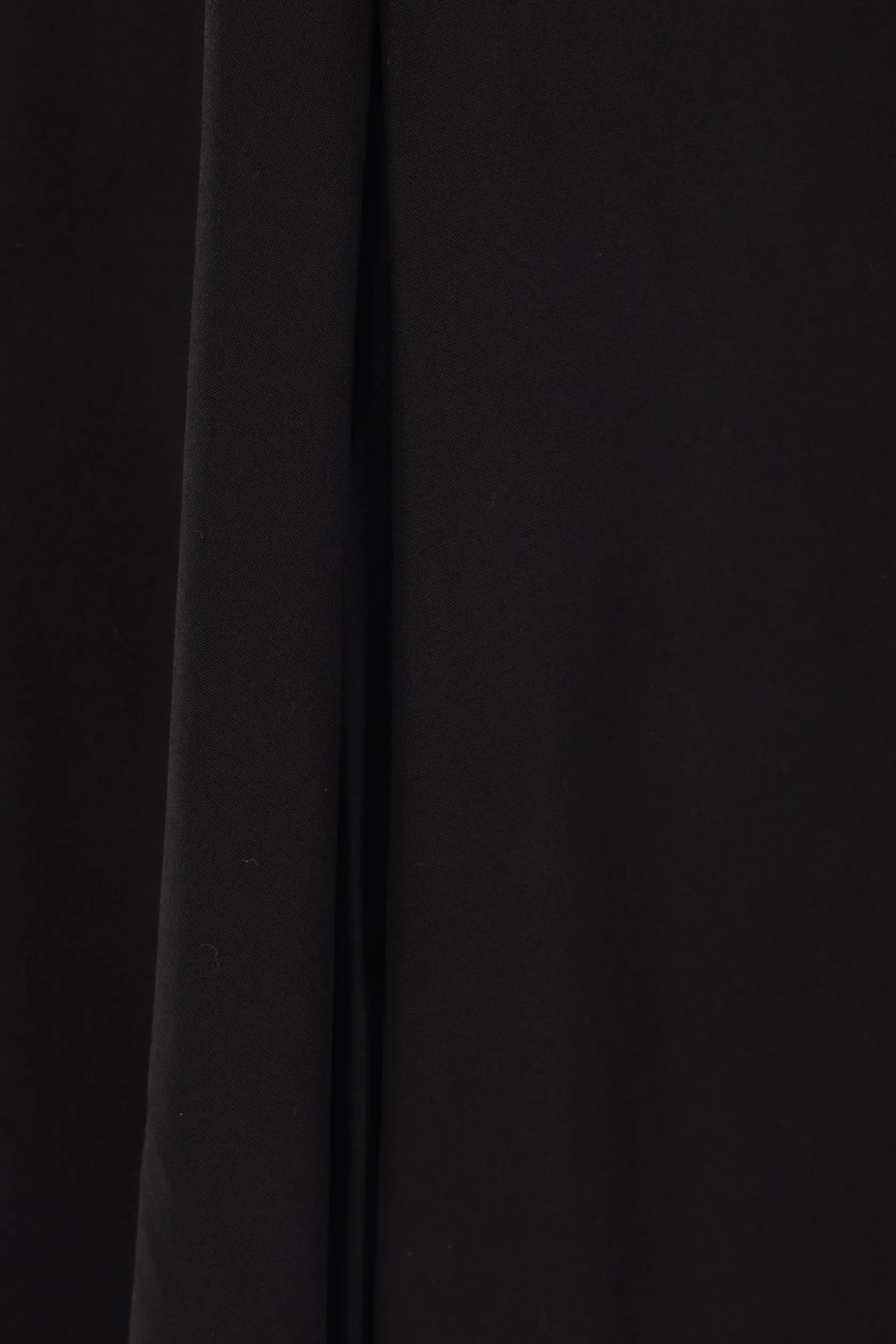 Abiti>Y'S abito asimmetrico in rayon Nero
