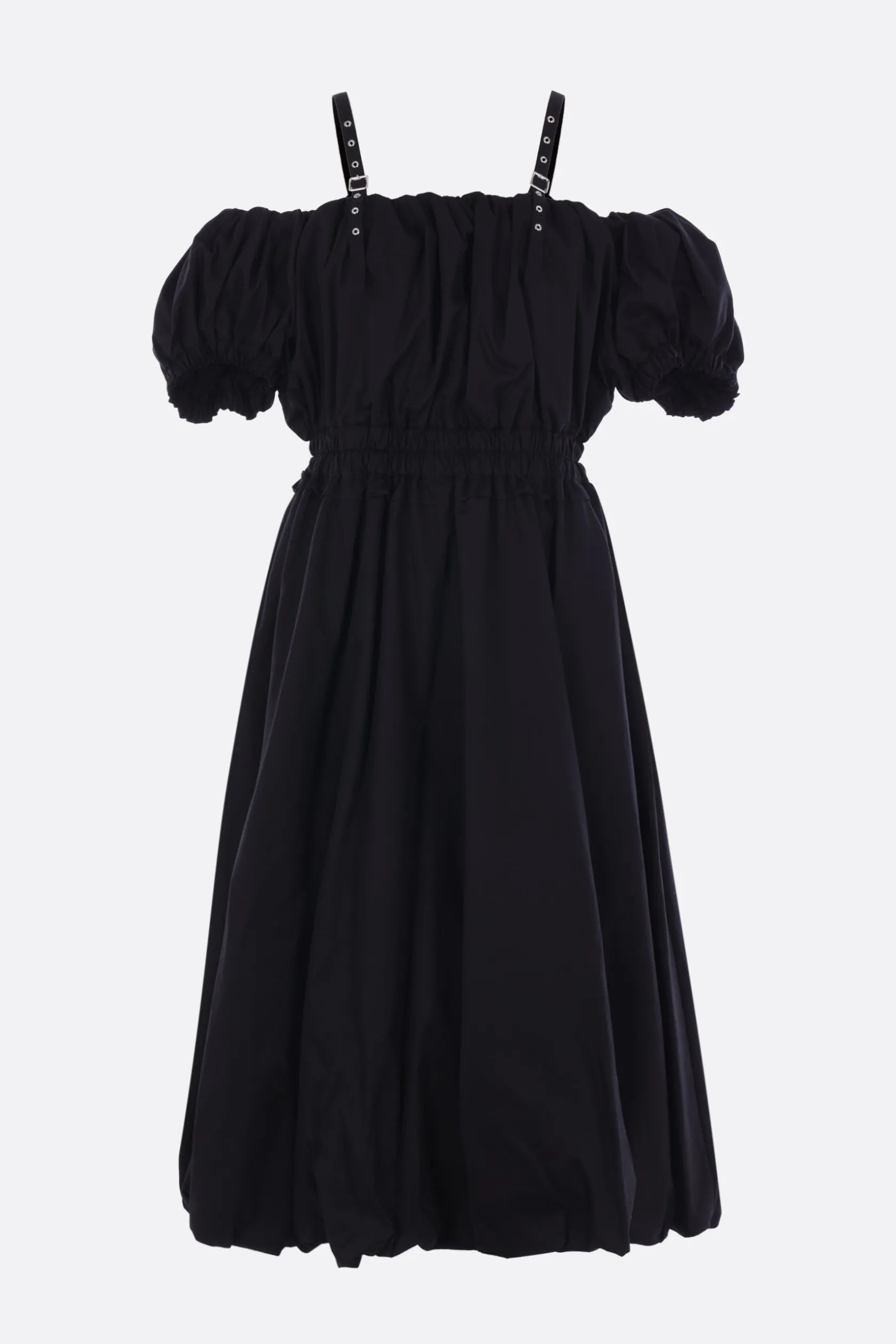 Abiti>NOIR KEI NINOMIYA abito balloon in popeline Nero
