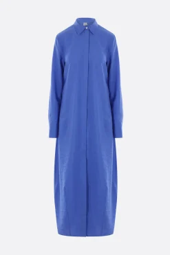 Abiti>TOTEME abito chemisier in seta tecnica Blu