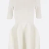Abiti>CFCL abito corto Pottery in maglia stretch Bianco
