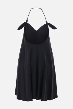 Abiti>LOEWE abito Flamenco in viscosa stretch Nero