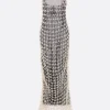 Abiti>PAULINE DUJANCOURT abito in crochet e rete Bianco