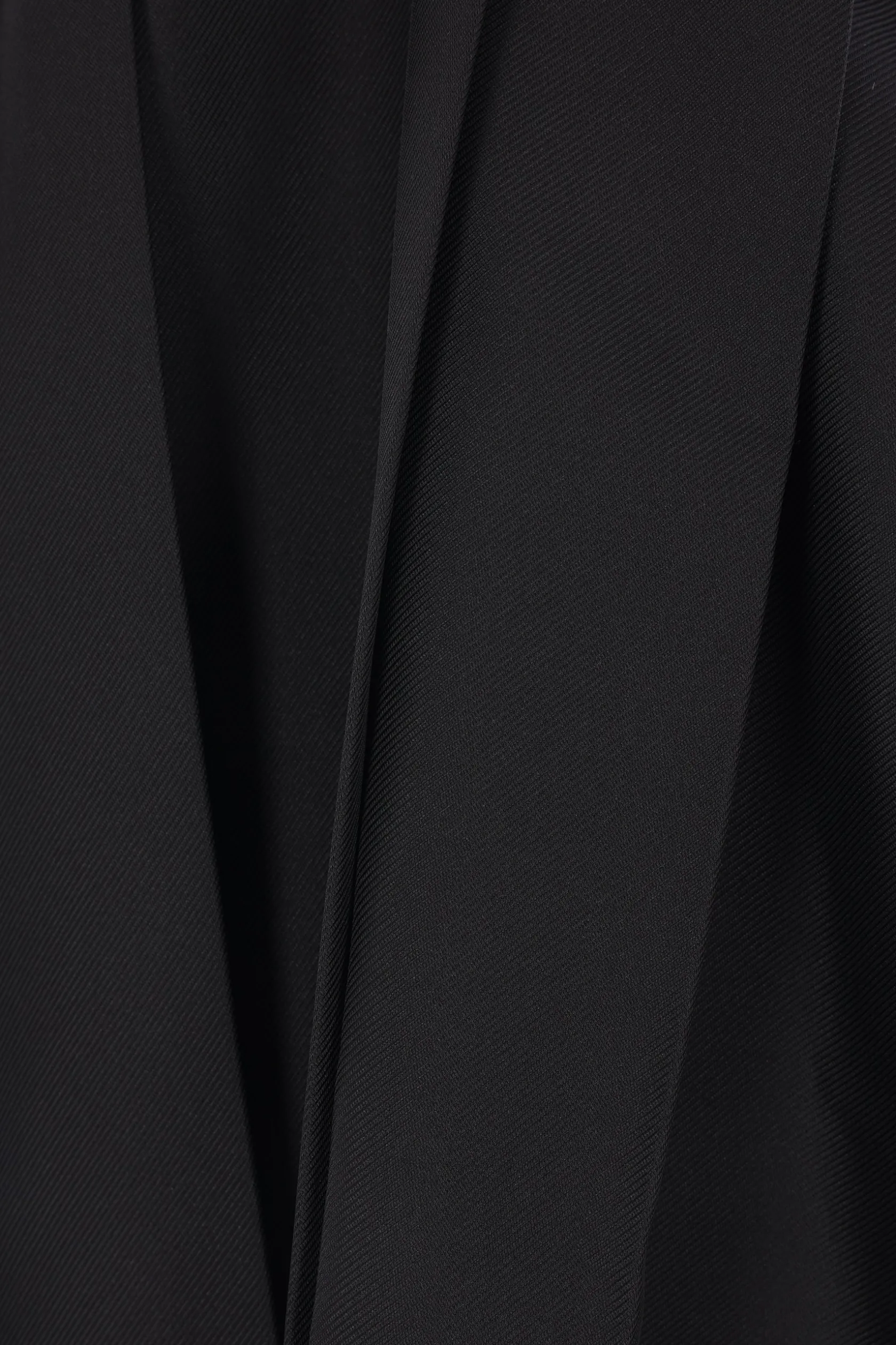 Abiti>COMME DES GARÇONS COMME des GARÇONS abito midi in drill plissé Nero