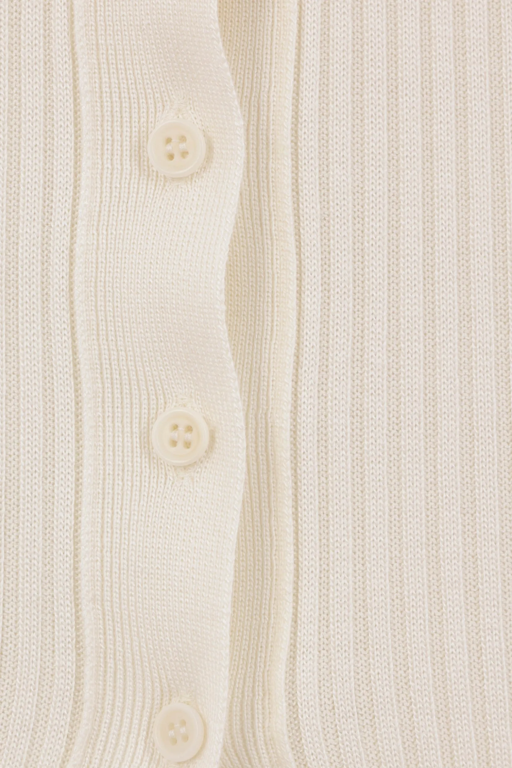 Abiti>META CAMPANIA COLLECTIVE abito Neith in maglia a costine Bianco