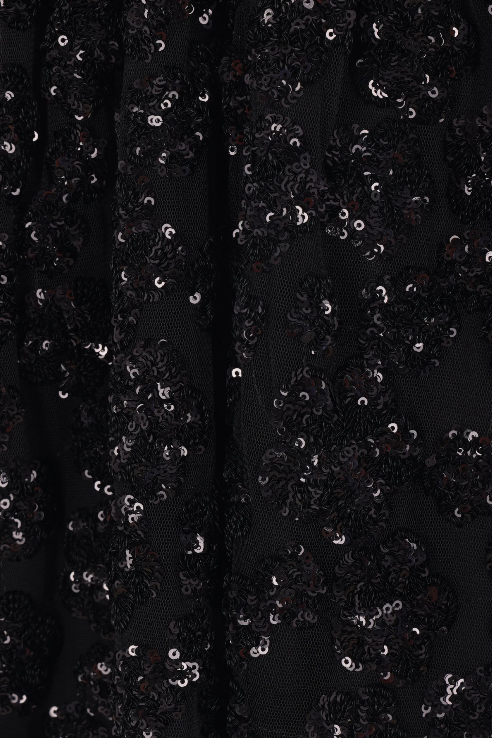 Abiti>CECILIE BAHNSEN abito smanicato Azelia in tulle con paillettes Nero