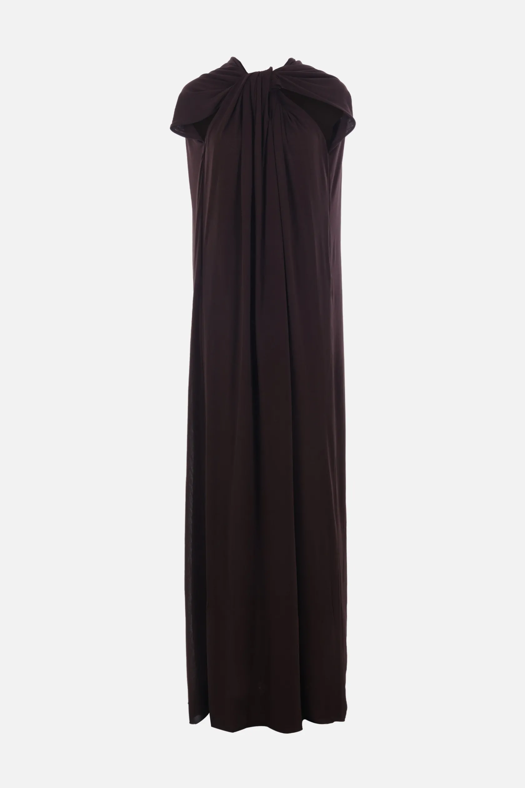 Abiti>JIL SANDER abito smanicato in jersey Nero