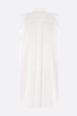 Abiti>SACAI abito smanicato in popeline Bianco