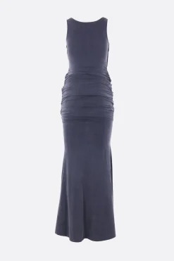 Abiti>VIVIENNE WESTWOOD abito smanicato Liz in jersey stretch Blu
