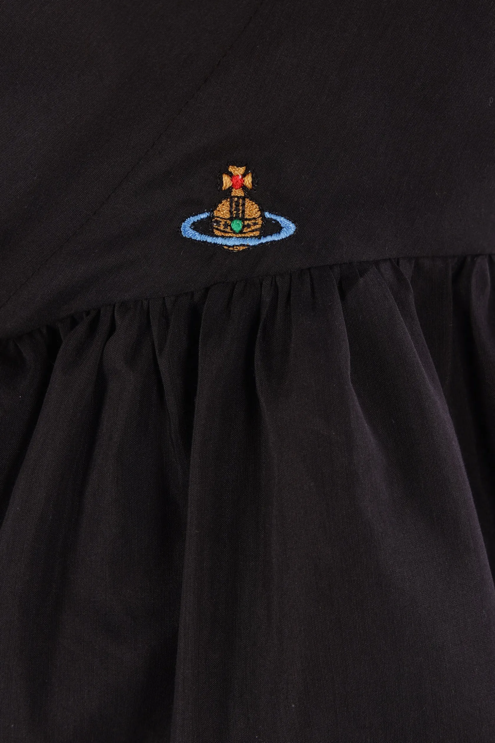 Abiti>VIVIENNE WESTWOOD abito smanicato Sunday in mussola Nero