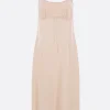 Abiti>SIMONE ROCHA abito sottoveste in crepe de chine Neutro