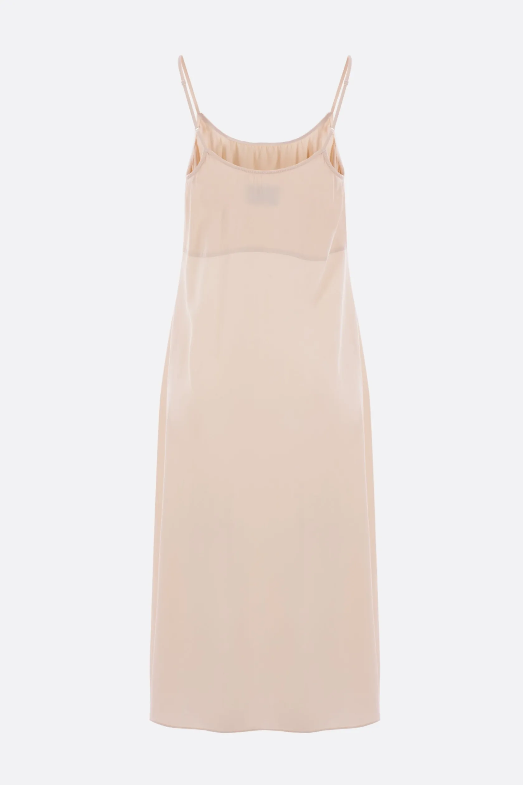 Abiti>SIMONE ROCHA abito sottoveste in crepe de chine Neutro