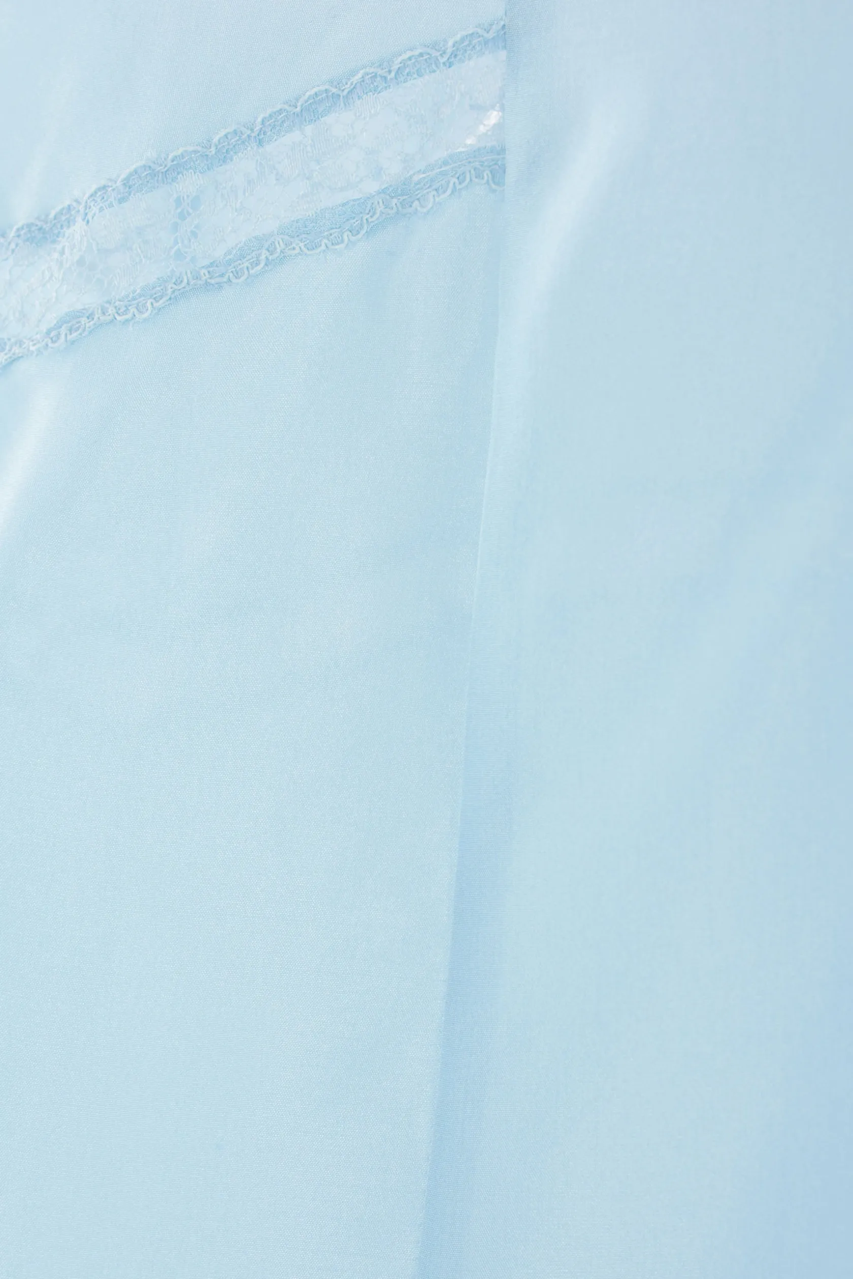 Abiti>MM6 abito sottoveste in seta Blu