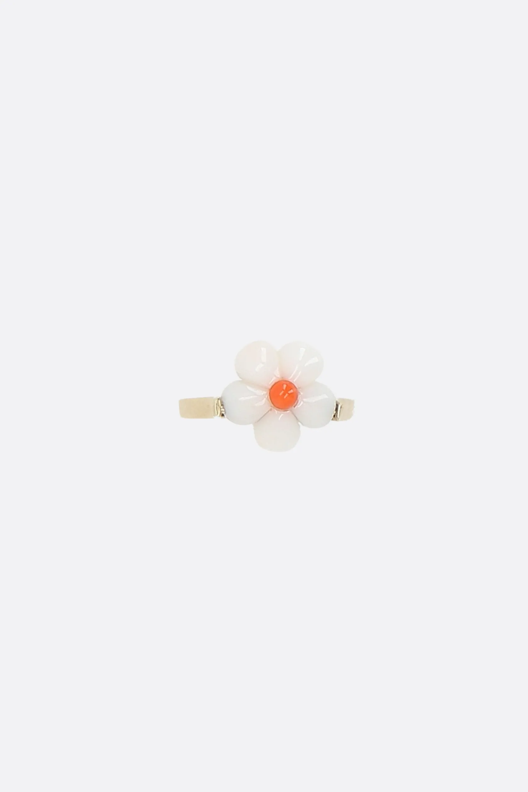 Gioielli>ALIITA anello Daisy White in giallo e corallo Oro