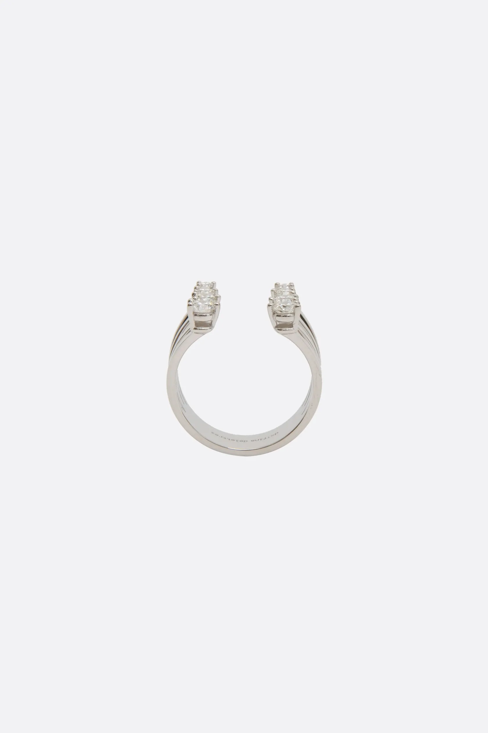 Gioielli>DELFINA DELETTREZ anello Dots Argento