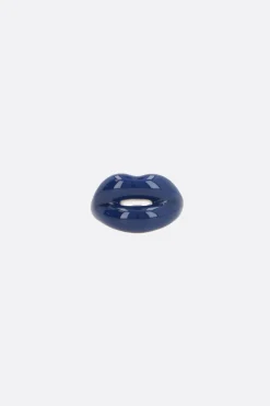 Gioielli>HOTLIPS BY SOLANGE anello Hotlips in argento smaltato Blu