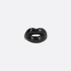 Gioielli>HOTLIPS BY SOLANGE anello Hotlips in argento smaltato Nero