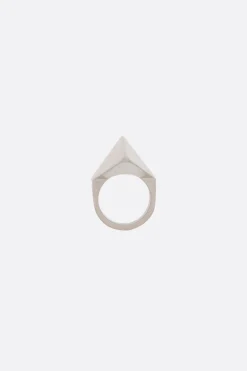 Gioielli>RICK OWENS anello Pyramid in ottone Argento
