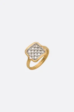 Gioielli>NIKOLLE RADI anello Screen Shape Micro Prong Oro