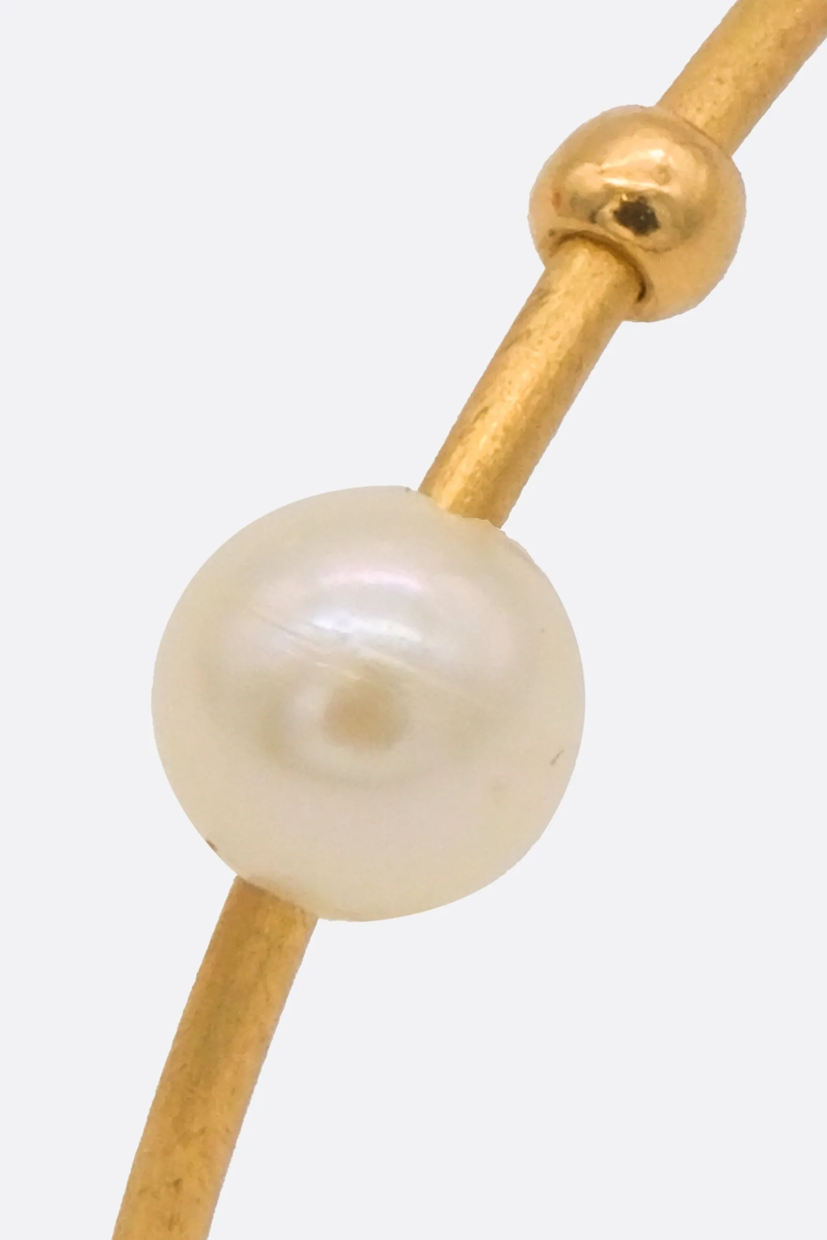 Gioielli>LIA DI GREGORIO anello sottile Toi Perla Oro