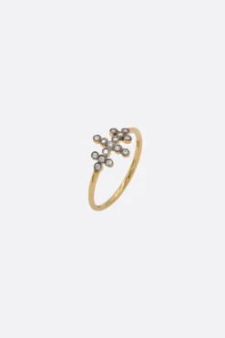 Gioielli>YANNIS SERGAKIS anello Three Lines in 18k Oro