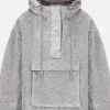 Capispalla>CECILIE BAHNSEN anorak oversize Orion in kaze matelassé Argento