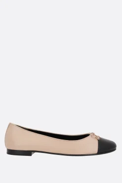Scarpe Basse>TORY BURCH ballerina in nappa bicolore Rosa