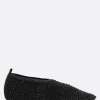 Scarpe Basse>TOTEME ballerina in nappa intrecciata Nero