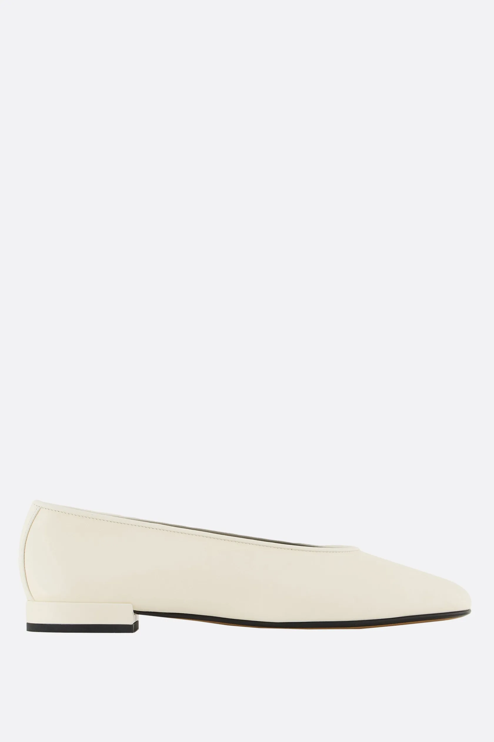 Scarpe Basse>GIORGIO ARMANI - 10 CORSO COMO ballerina in pelle liscia Bianco