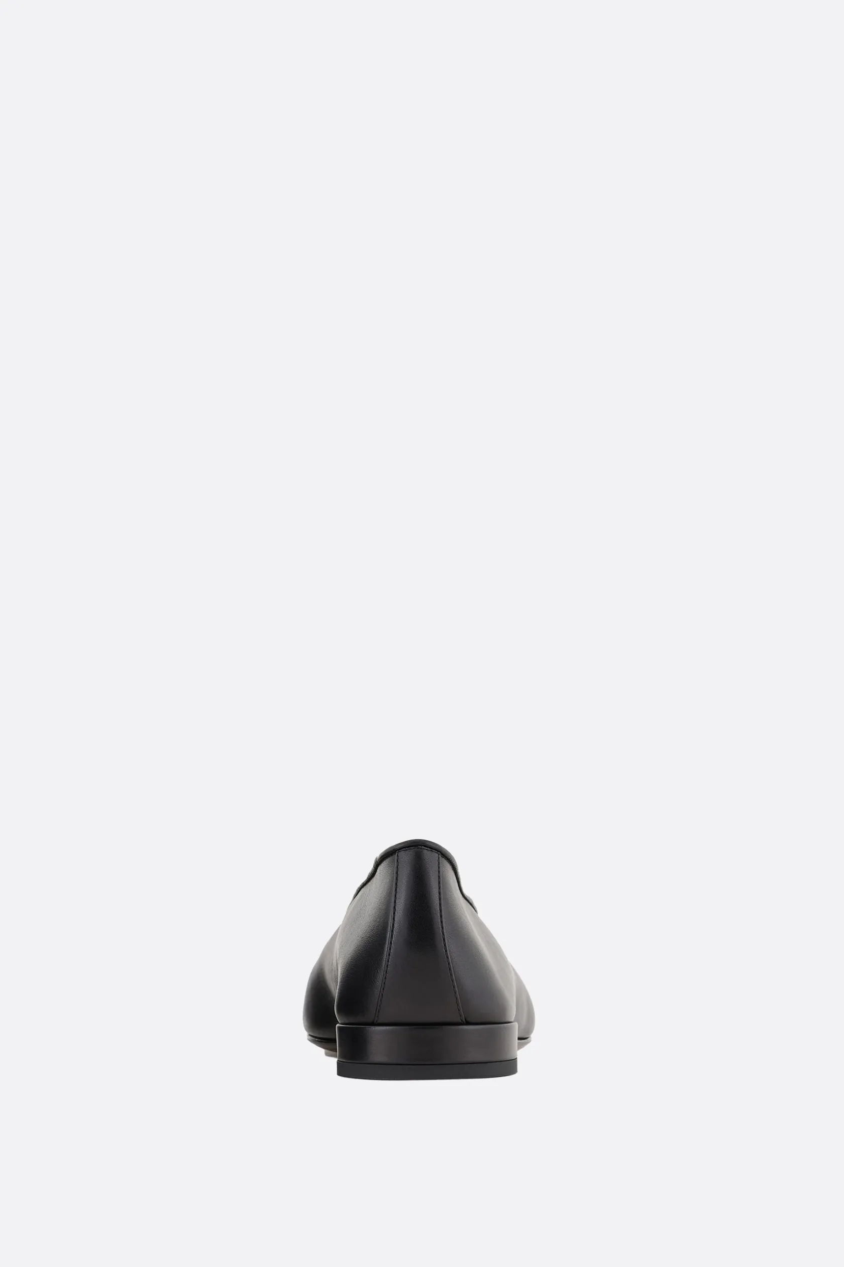 Scarpe Basse>GIORGIO ARMANI - 10 CORSO COMO ballerina in pelle liscia Nero