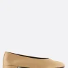 Scarpe Basse>GIORGIO ARMANI - 10 CORSO COMO ballerina in raso Marrone