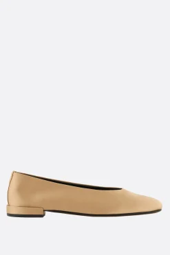 Scarpe Basse>GIORGIO ARMANI - 10 CORSO COMO ballerina in raso Marrone