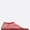 Scarpe Basse>CHRISTOPHER ESBER ballerina in rete Rosso
