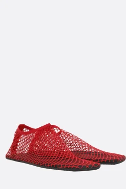 Scarpe Basse>CHRISTOPHER ESBER ballerina in rete Rosso