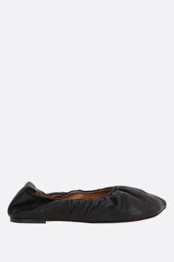 Scarpe Basse>NICCOLÒ PASQUALETTI ballerina Leana in nappa Nero