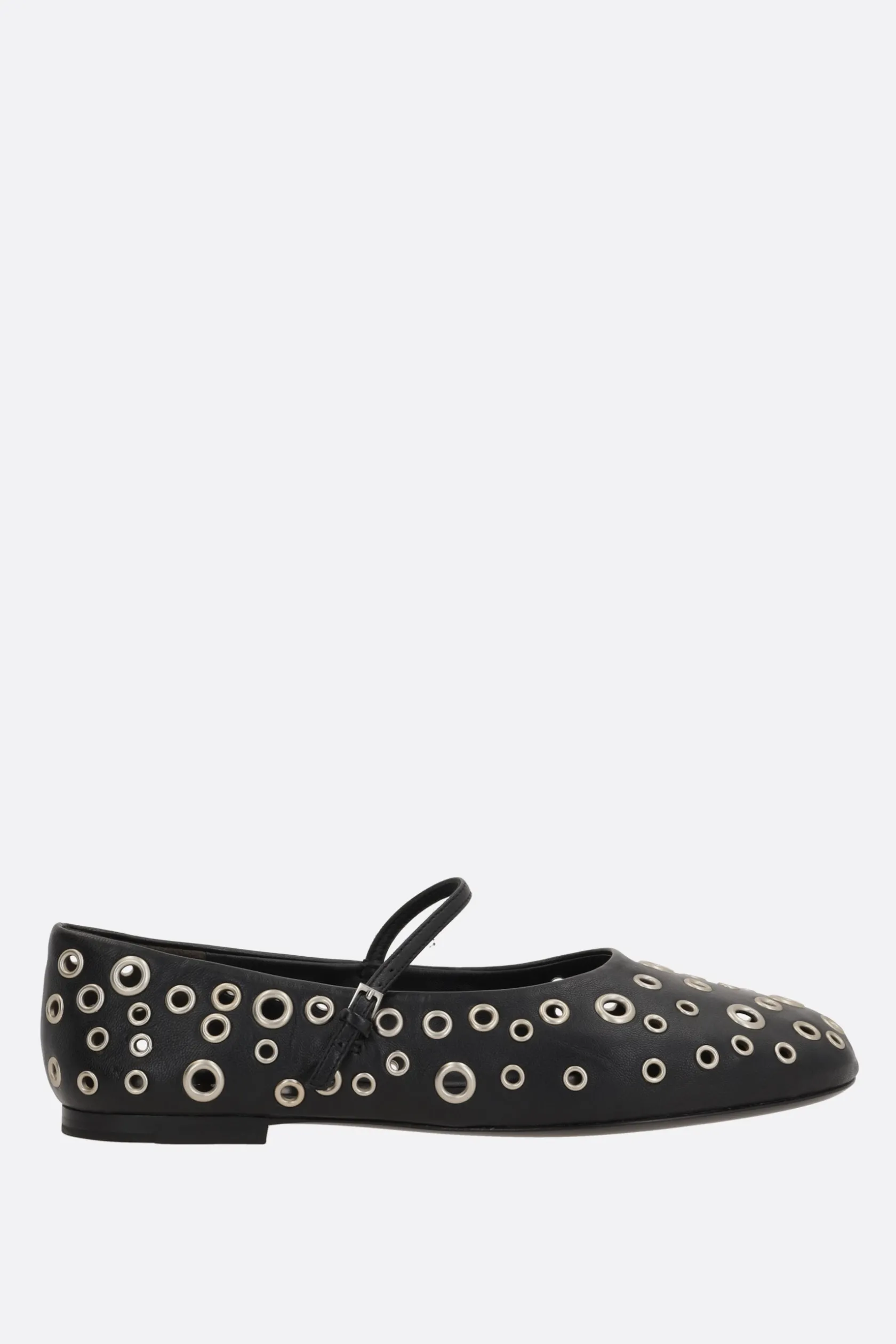 Scarpe Basse>TORY BURCH ballerina mary-jane in nappa con occhielli Nero