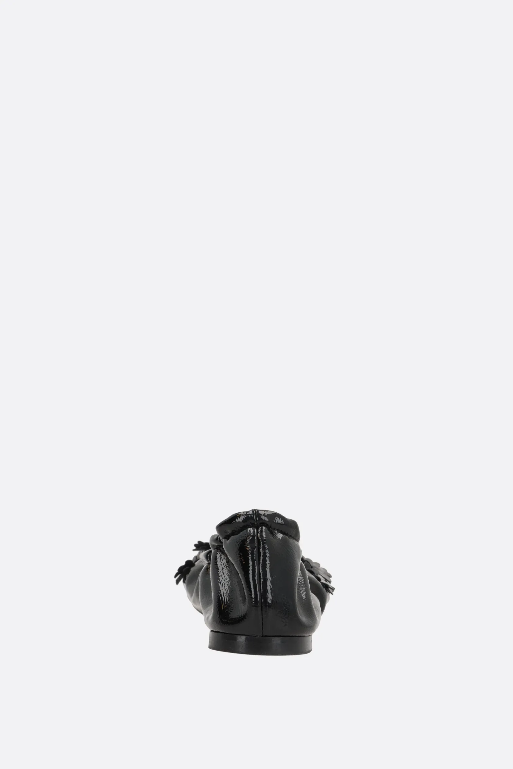 Scarpe Basse>CECILIE BAHNSEN ballerina Orbella in ecopelle lucida Nero