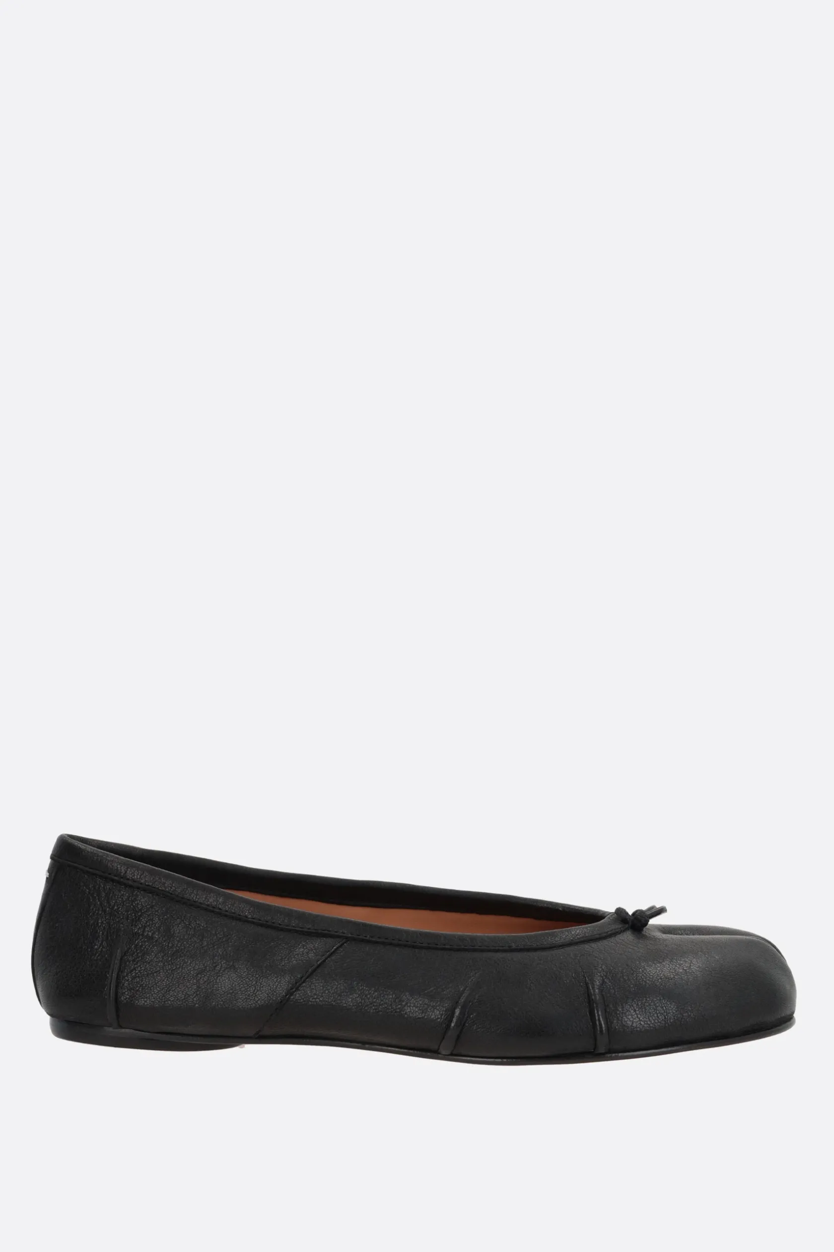 Scarpe Basse>MAISON MARGIELA ballerina Tabi in nappa Nero