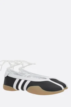 Scarpe Basse>ADIDAS ballerina Taekwondo Mei in pelle liscia Nero