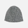 Accessori Da Indossare>MAISON MICHEL berretto Jude in maglia con paillettes Argento