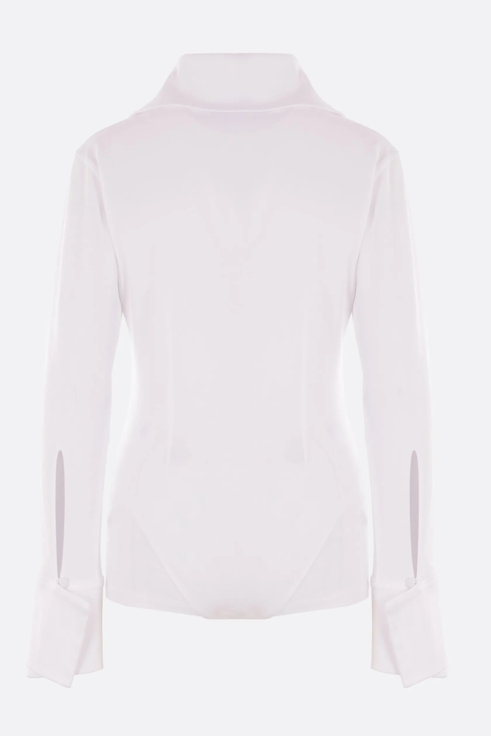 Topwear>DURAN LANTINK body in piqué di cotone Bianco