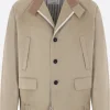 Capispalla>SACAI bomber chino in gabardine Neutro