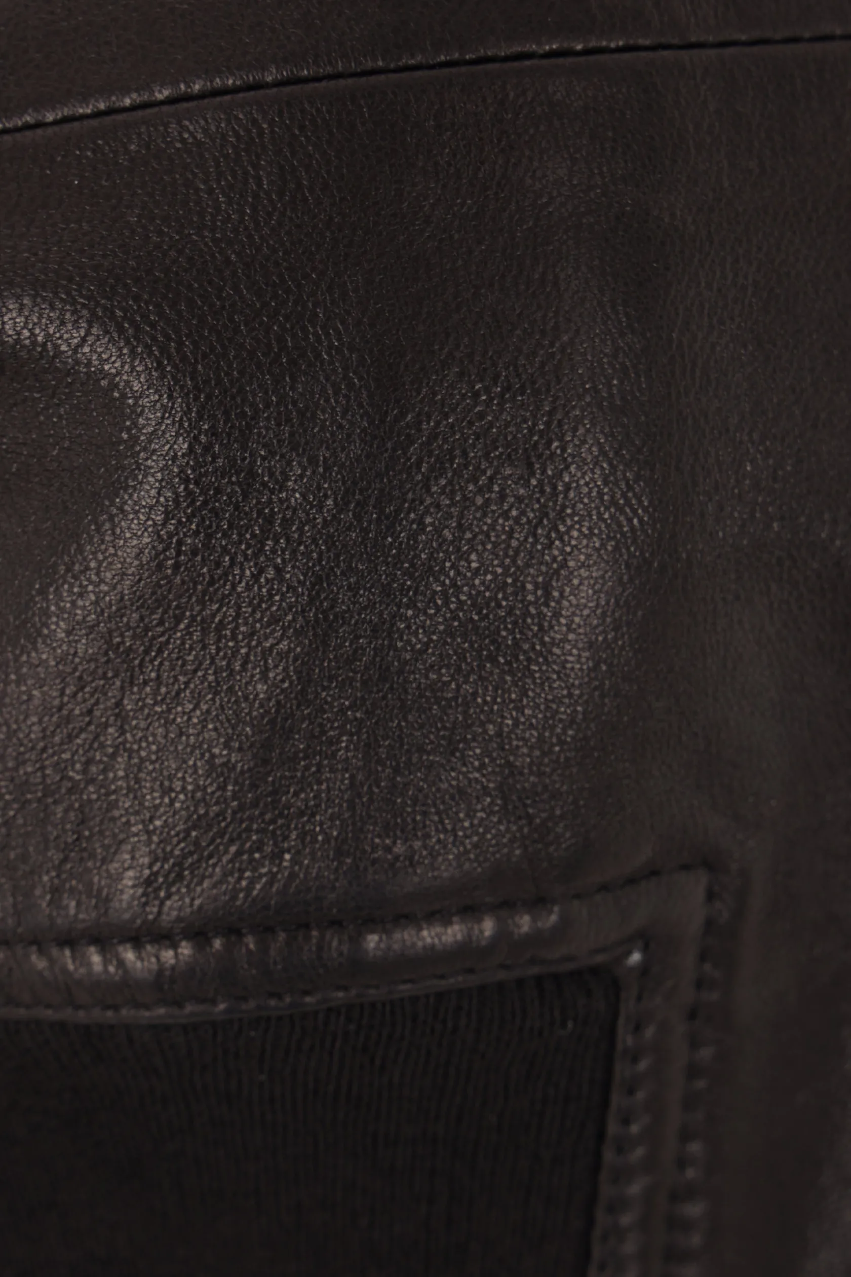 Capispalla>RICK OWENS bomber cropped Girdered in nappa Nero