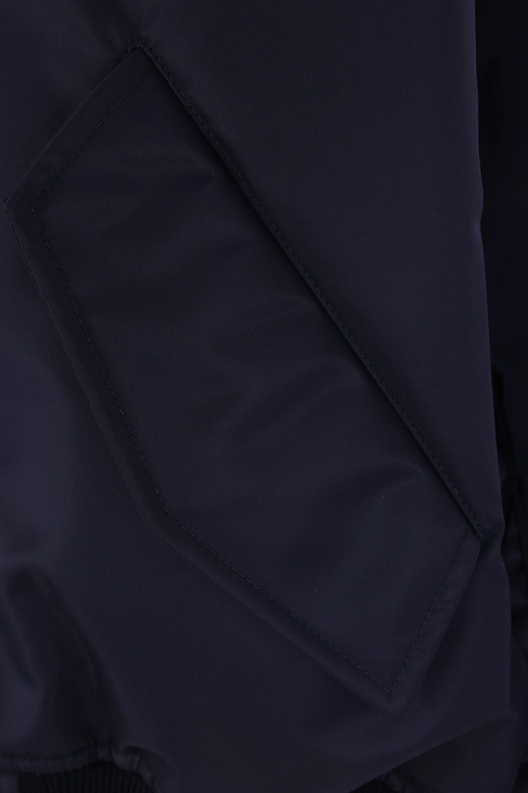 Capispalla>BALENCIAGA bomber imbottito Round in nylon Blu