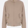 Capispalla>J.PRESS bomber in cotone e lana Neutro