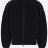 Capispalla>CFCL bomber in maglia a costine Nero