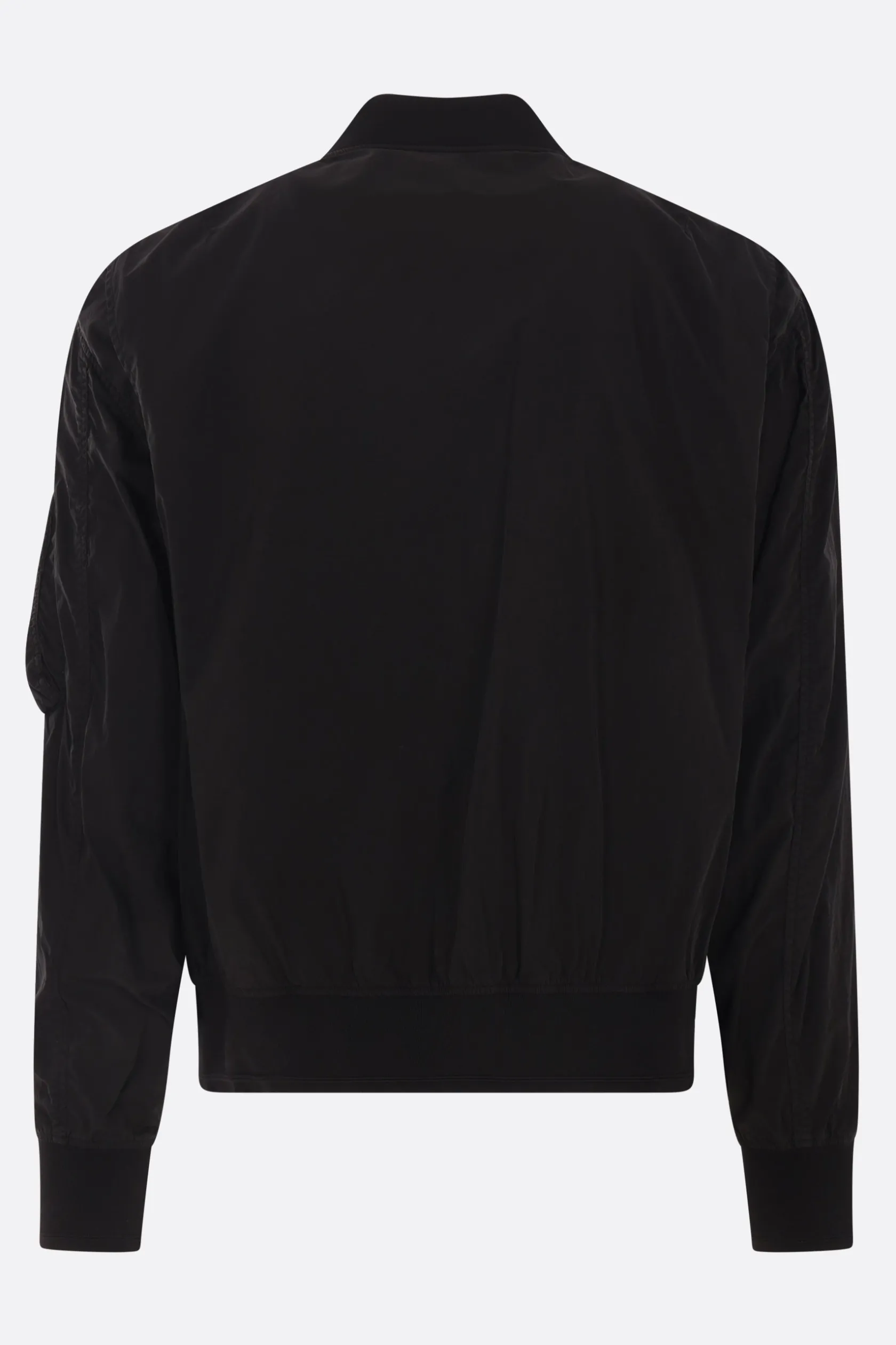 Capispalla>C.P. COMPANY bomber in nylon Chrome-R Nero