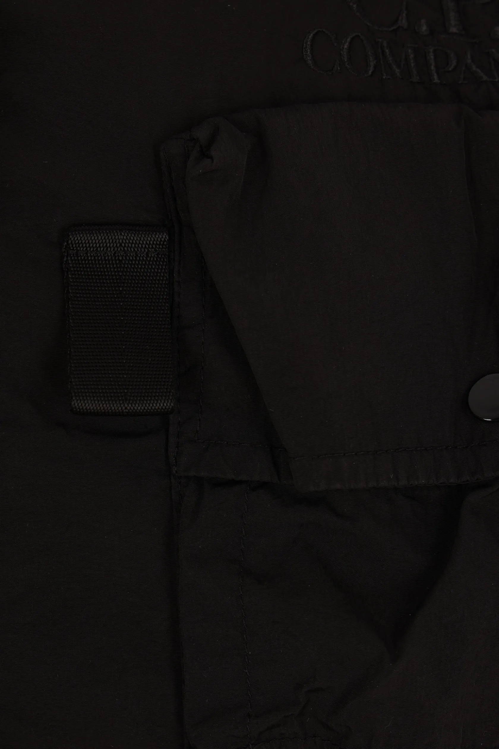 Capispalla>C.P. COMPANY bomber in nylon Chrome-R Nero