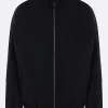 Capispalla>JW ANDERSON bomber in nylon ricamo logo ancora JWA Nero
